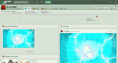Desktop Screenshot of drwer4dbz.deviantart.com