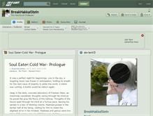 Tablet Screenshot of breakhakkaistein.deviantart.com