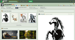 Desktop Screenshot of jimcampbell.deviantart.com