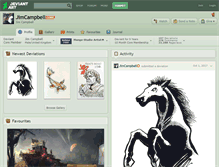 Tablet Screenshot of jimcampbell.deviantart.com