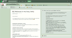 Desktop Screenshot of calvinandhobbes-fc.deviantart.com