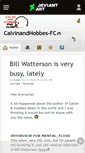 Mobile Screenshot of calvinandhobbes-fc.deviantart.com