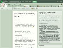 Tablet Screenshot of calvinandhobbes-fc.deviantart.com