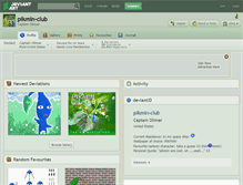 Tablet Screenshot of pikmin-club.deviantart.com