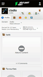 Mobile Screenshot of clodio.deviantart.com