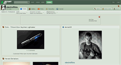 Desktop Screenshot of electrofilms.deviantart.com
