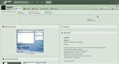 Desktop Screenshot of nexioz.deviantart.com