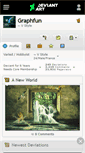 Mobile Screenshot of graphfun.deviantart.com