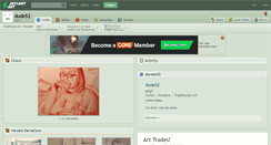 Desktop Screenshot of dude52.deviantart.com
