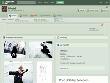 Tablet Screenshot of ininja6.deviantart.com