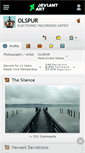 Mobile Screenshot of olspur.deviantart.com