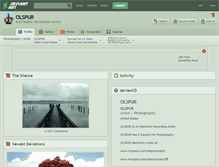 Tablet Screenshot of olspur.deviantart.com