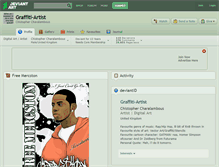 Tablet Screenshot of graffiti-artist.deviantart.com
