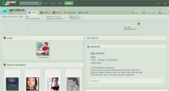 Desktop Screenshot of eat-chick-in.deviantart.com