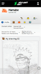 Mobile Screenshot of hamabe.deviantart.com