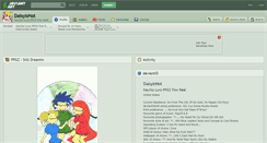 Desktop Screenshot of daisyishot.deviantart.com