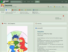 Tablet Screenshot of daisyishot.deviantart.com