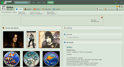 Desktop Screenshot of drnice.deviantart.com
