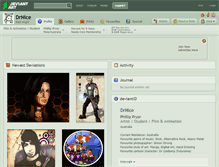 Tablet Screenshot of drnice.deviantart.com