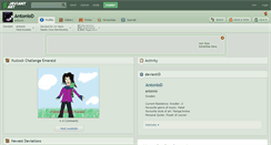 Desktop Screenshot of antoniod.deviantart.com