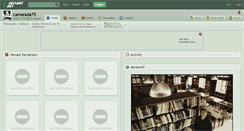 Desktop Screenshot of camarada75.deviantart.com