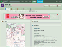 Tablet Screenshot of anima-bid.deviantart.com