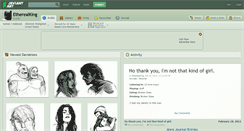 Desktop Screenshot of etherealking.deviantart.com