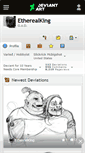 Mobile Screenshot of etherealking.deviantart.com