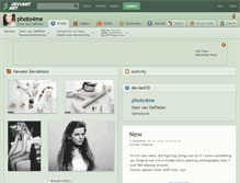 Tablet Screenshot of photo4me.deviantart.com