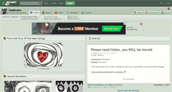 Desktop Screenshot of madnoke.deviantart.com