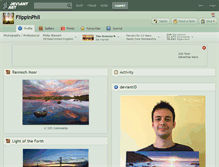 Tablet Screenshot of flippinphil.deviantart.com
