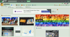 Desktop Screenshot of latiosdude.deviantart.com