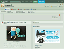 Tablet Screenshot of amigurumi.deviantart.com