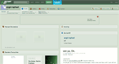 Desktop Screenshot of angel-raphael.deviantart.com