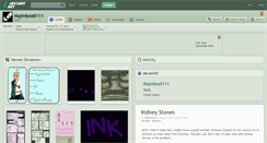Desktop Screenshot of majinboo0111.deviantart.com