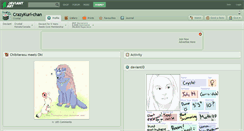 Desktop Screenshot of crazykuri-chan.deviantart.com