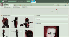 Desktop Screenshot of ainiaara.deviantart.com