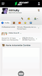 Mobile Screenshot of mirnuky.deviantart.com