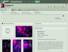 Tablet Screenshot of michmasoch.deviantart.com