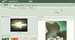 Desktop Screenshot of orbitol.deviantart.com