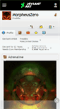 Mobile Screenshot of morpheuszero.deviantart.com