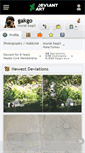 Mobile Screenshot of gakgo.deviantart.com