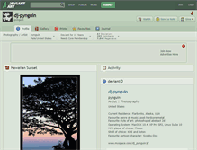Tablet Screenshot of dj-pynguin.deviantart.com