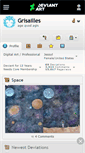 Mobile Screenshot of grisailles.deviantart.com