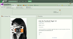 Desktop Screenshot of greenfairy3.deviantart.com