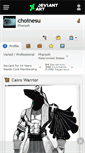 Mobile Screenshot of choinesu.deviantart.com