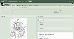 Desktop Screenshot of chazzam.deviantart.com