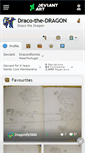 Mobile Screenshot of draco-the-dragon.deviantart.com