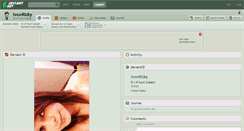 Desktop Screenshot of iwuvricky.deviantart.com