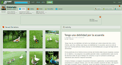 Desktop Screenshot of glutamato.deviantart.com